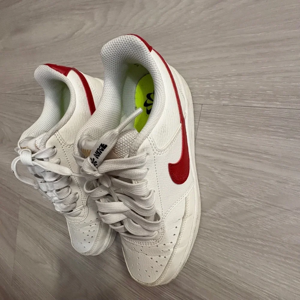 Nike Shoes Womens Court Vision Low Next Nature University Red Size 6.5 DH3158104